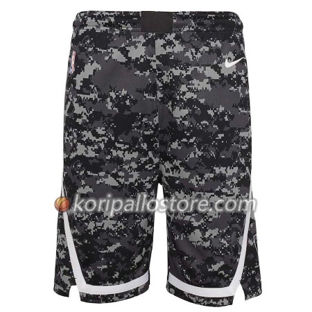 San Antonio Spurs Miesten Shortsit Musta 2 2018-19 Nike Swingman